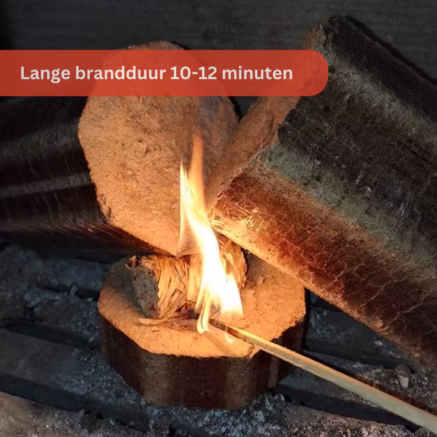FireTech - Premium Aanmaakkrullen 5 KG - ca. 420 stuks - Afbeelding 4