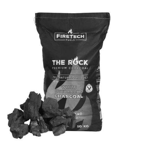 FireTech - The Rock White Quebracho Houtskool 10 KG